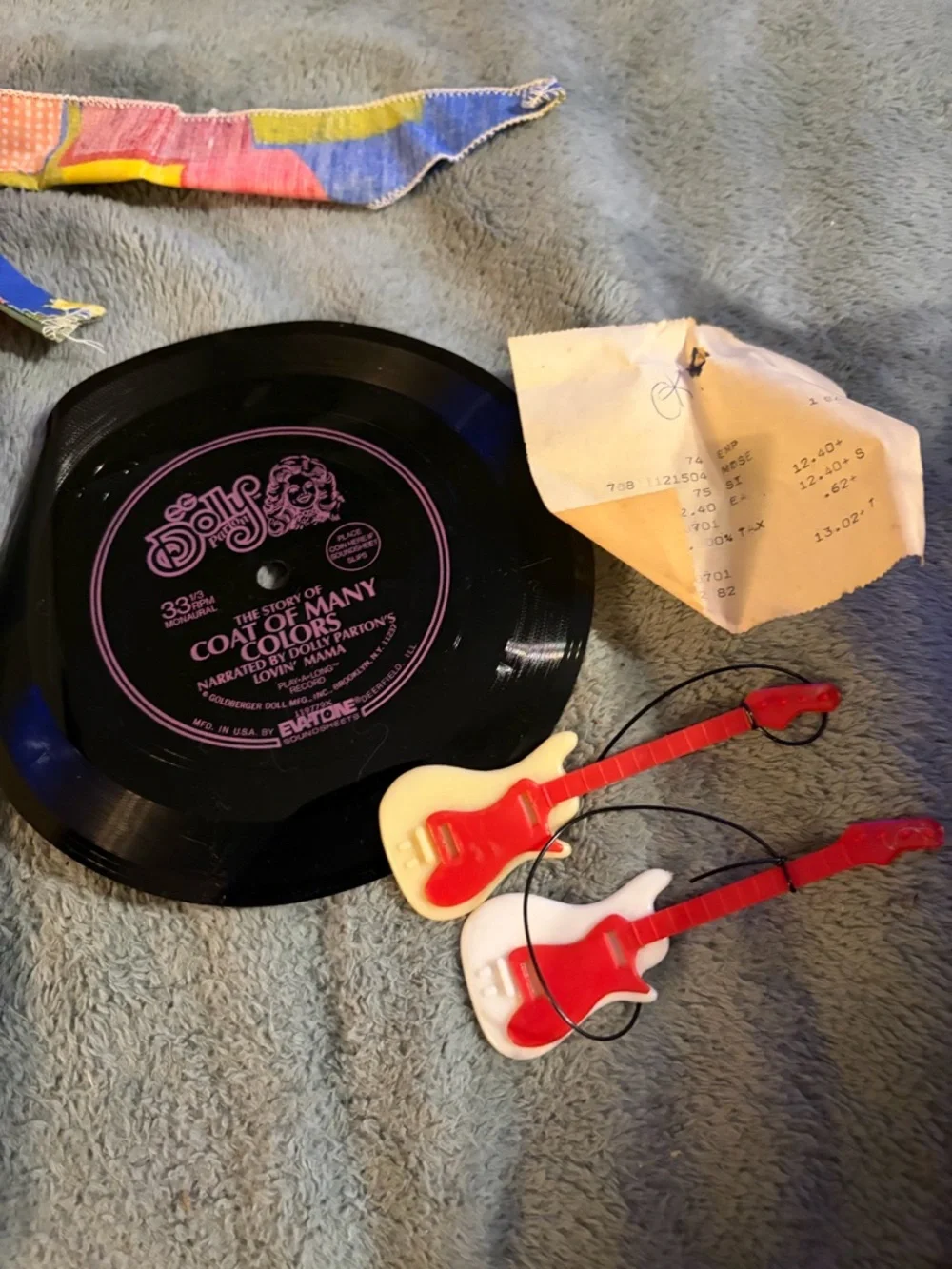 Coat Of many Colors Dolly Parton vintage Barbie, brand new with original receipt - Picture 4 of 6
